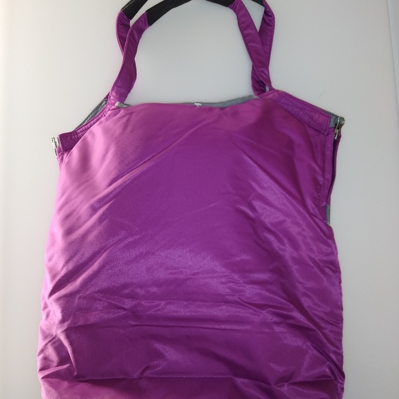 7. A.M Voyage Enfant Barcelona Diaper Bag, Grape - Picture 4 of 4